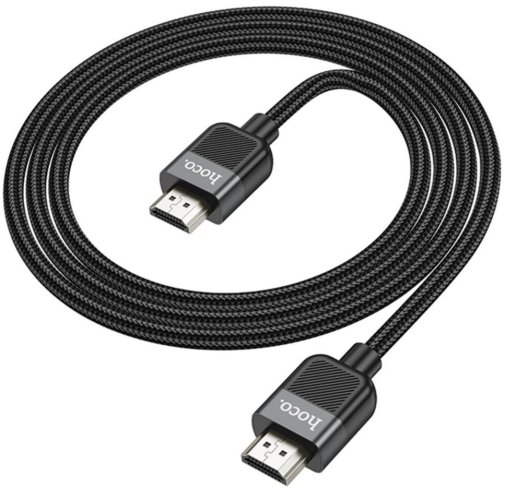 Кабель Hoco S09 Cutting-edge HDTV v2.0 HDMI / HDMI 1m Black (6942007608954)