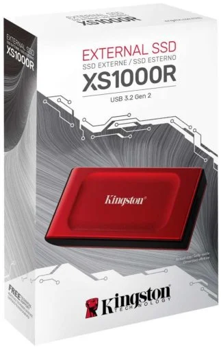 Фото: Зовнішній SSD-накопичувач Kingston XS1000 Red ( SXS1000R/2000G) № 7 | KTC