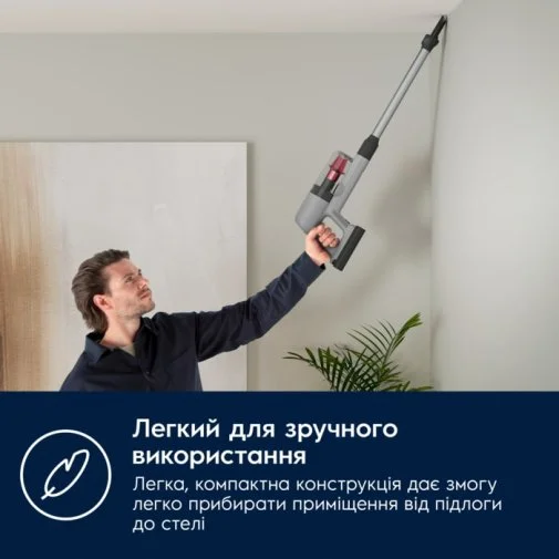 Фото: Ручний бездротовий пилосос Electrolux 700 Cordless Cleaner (EP71AB14UG) № 16 | KTC
