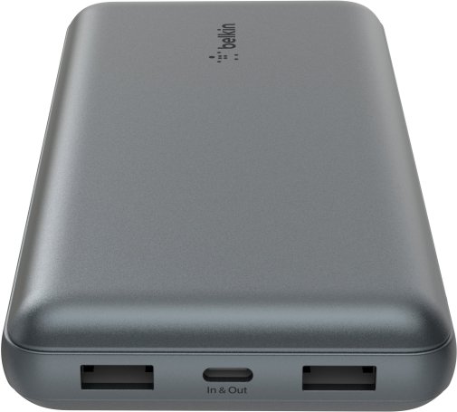 Батарея універсальна Belkin BoostUP Charge 10000mAh 15W Grey (BPB011BTGY)