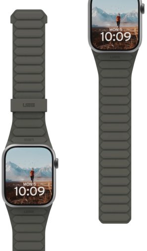 Ремінець UAG for Apple Watch Ultra 2/Ultra 49/45/44/42mm - Pathfinder Olive/Rust (194161117291)