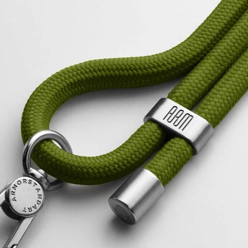 Фото: Ремінець для смартфону ArmorStandart Rope Titanium Moss with Clear holder (ARM76100) № 8 | KTC