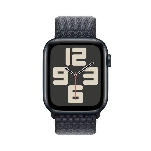 Фото: Смарт годинник Apple Watch Series SE 2 2024 GPS 44mm Midnight Aluminium Case with Ink Sport Loop (MXEP3) № 9 | KTC