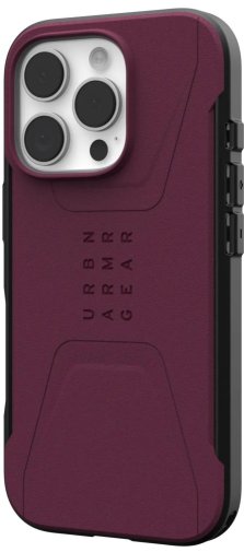 Чохол UAG for Apple iPhone 16 Pro - Civilian Magsafe Bordeaux (114444119049)