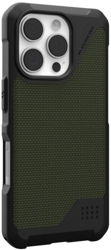 Чохол UAG for Apple iPhone 16 Pro - Metropolis LT Magsafe Kevlar Olive (114452113972)