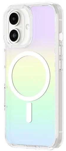 Фото: Чохол AMAZINGthing for iPhone 16 - Minimal Case with MagSafe Iridescent (IP166.1MMINRB) № 15 | KTC