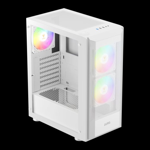 Корпус Gamdias Aura GC6 WH ARGB White with window (4711514500998)