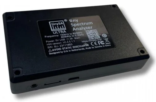 Фото: Аналізатор NANOVNA-HUGEN Spectrum analyzer TinySA ULTRA 4inch display with battery № 8 | KTC