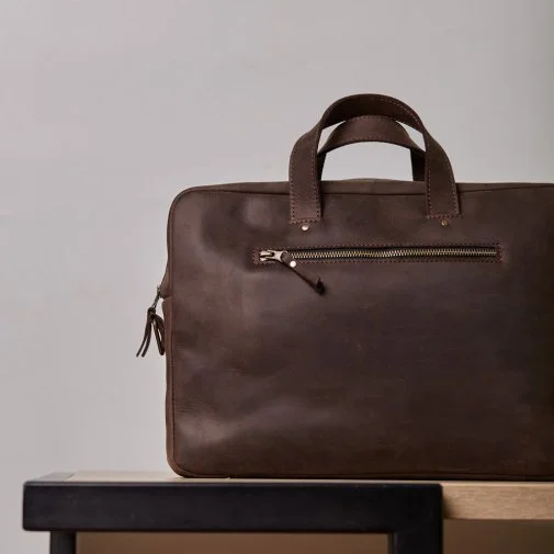 Фото: Сумка для ноутбука INCARNE Biz 13 Brown № 9 | KTC