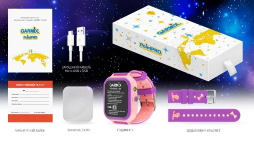 Фото: Смарт годинник Garmix PointPRO-200 4G Pink № 9 | KTC