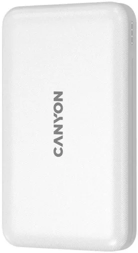 Фото: Батарея універсальна Canyon PB-1001 10000mAh White (CNS-CPB1001W) № 12 | KTC