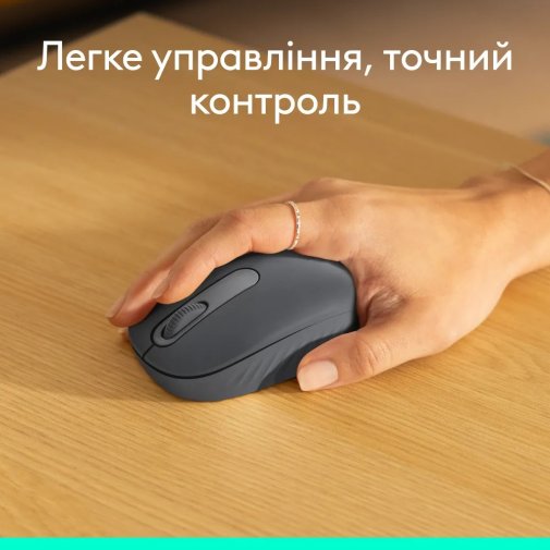 Миша Logitech M196 Wireless Graphite (910-007459)