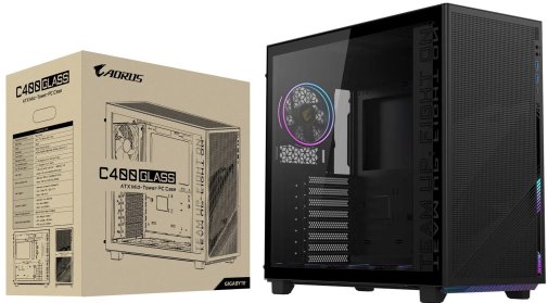 Корпус Gigabyte Aorus C400 Glass Black with window (GB-AC400G)