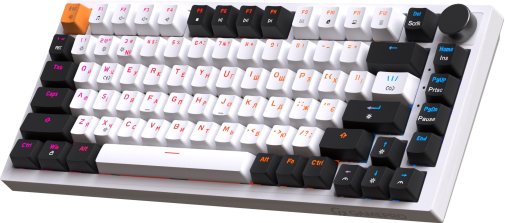 Клавіатура GamePro MK160W RGB USB White