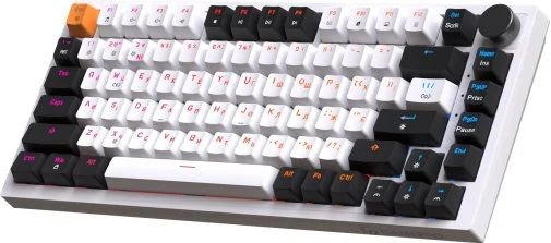 Фото: Клавіатура GamePro MK160W RGB USB White № 23 | KTC