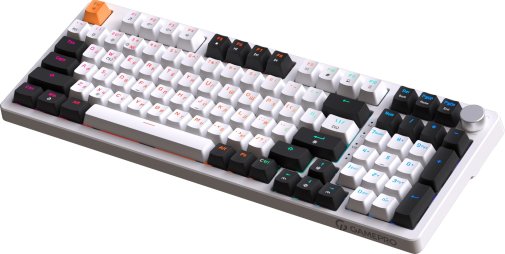 Клавіатура GamePro MK170W RGB USB White