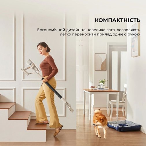 Ручний бездротовий пилосос DEERMA Cordless Vacuum Cleaner U10 (1042152)