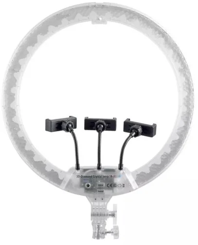 Фото: Світлодіодне селфі-кільце PRC RD-45 RGB LED 45 cm № 9 | KTC