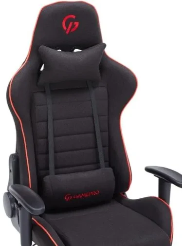 Фото: Крісло GamePro GC575FB Fabric Size L Black/Red № 33 | KTC