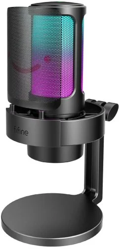 Фото: Мікрофон Fifine A8 RGB Black № 25 | KTC