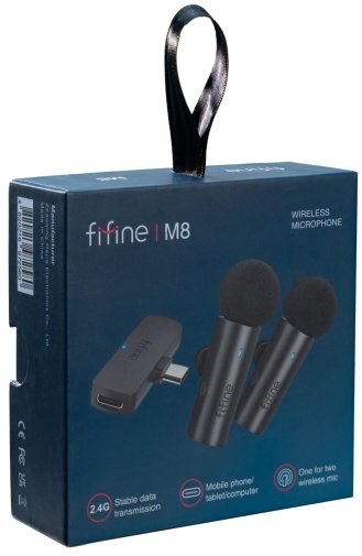 Радіосистема Fifine M8 Black