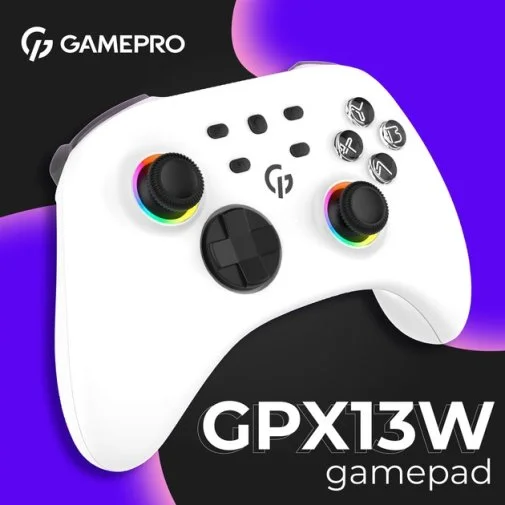 Фото: Геймпад GamePro GPX13W White № 22 | KTC