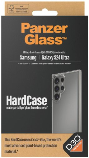 Чохол PanzerGlass for Samsung S24 Ultra - HardCase with D3O Transparent (PG_1212)