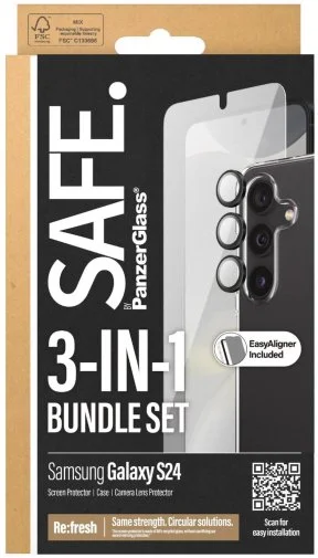 Фото: Чохол PanzerGlass for Samsung S24 - Safe 3in1 Pack (PG_BSAFE95672) № 7 | KTC