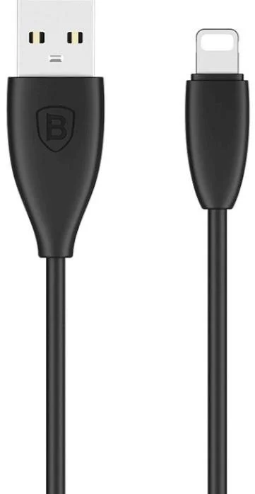 Фото: Кабель Baseus Small Pretty Waist AM / Lightning 2m Black (CALMY-01) № 4 | KTC