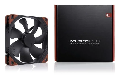 Фото: Кулер Noctua NF-A14 industrialPPC-2000 SP IP67 PWM Brown/Black (NF-A14iPPC-2000 IP67 PWM) № 11 | KTC