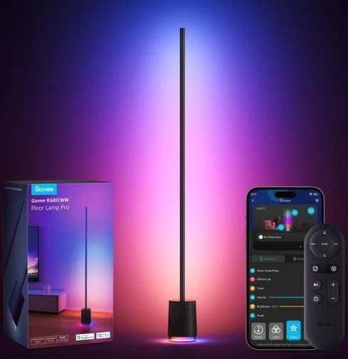 Фото: Торшер Govee H6079 2100Lm RGBICW with speaker WI-FI/Bluetooth Black (H6079312) № 18 | KTC