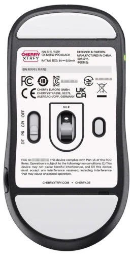 Фото: Миша Cherry Xtrfy M68 Pro RGB Black (CX-M68W-PRO-BLACK) № 46 | KTC