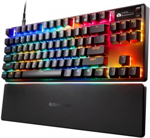 Клавіатура SteelSeries Apex Pro TKL Gen 3 ENG/UKR Black (64740)