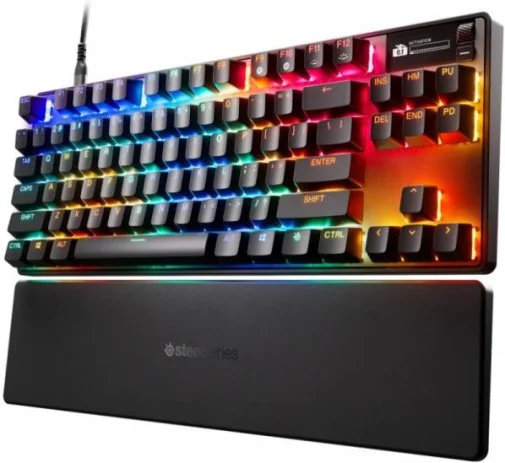 Фото: Клавіатура SteelSeries Apex Pro TKL Gen 3 ENG/UKR Black (64740) № 8 | KTC