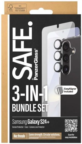 Фото: Чохол PanzerGlass for Samsung S24 Plus - Safe 3in1 Pack (PG_BSAFE95673) № 15 | KTC