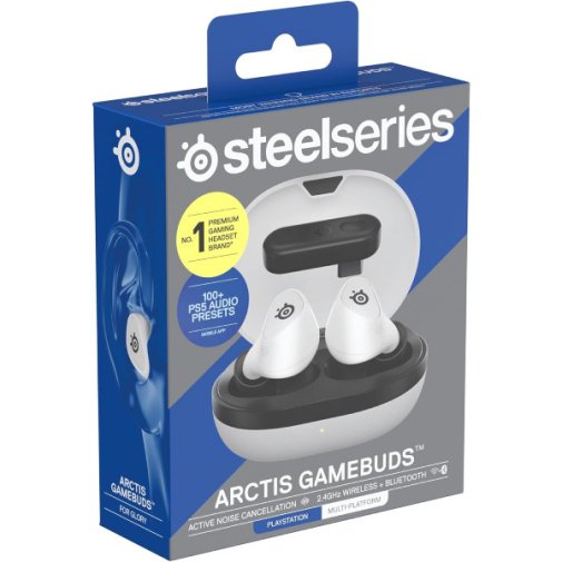 Навушники SteelSeries Arctis GameBuds White (61682)