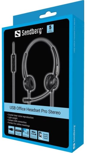 Sandberg Office Headset Pro Stereo