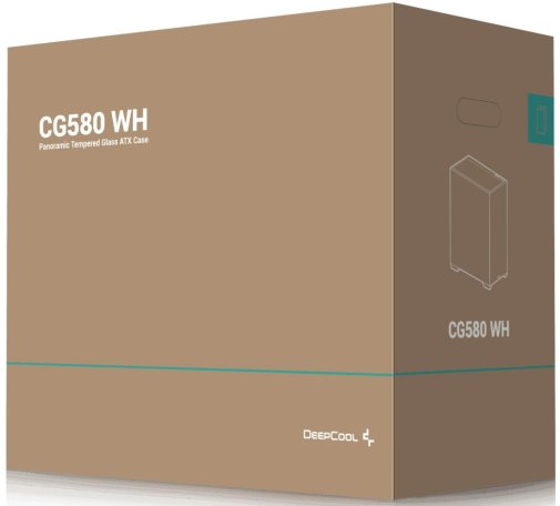 Корпус Deepcool CG580 White with window (R-CG580-WHNDA0-G-1)