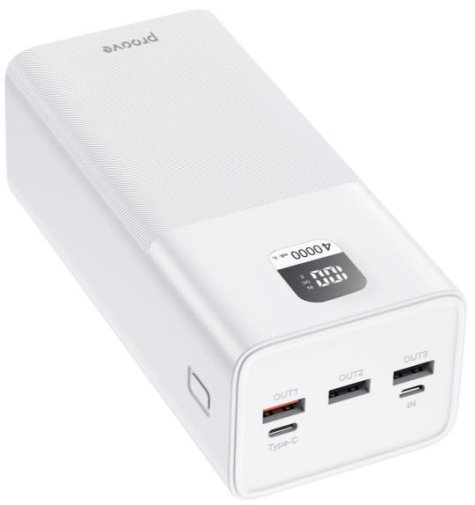 Батарея універсальна Proove Giant 40000mAh 100W White (PBGI99320002)