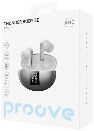 Навушники Proove Thunder Buds SE with ANC Silver (TWTBSE010006)