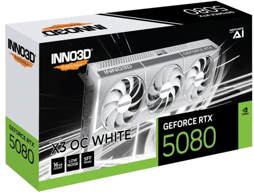 Фото: Відеокарта Inno3D GeForce RTX 5080 X3 OC WHITE (N50803-16D7X-17605211) № 7 | KTC