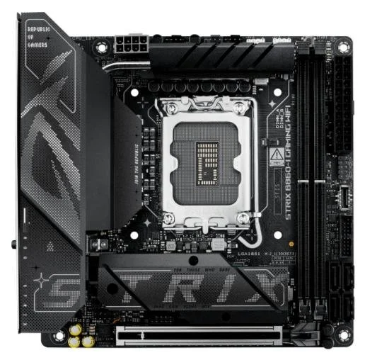 Фото: Материнська плата ASUS ROG STRIX B860-I GAMING WIFI № 9 | KTC
