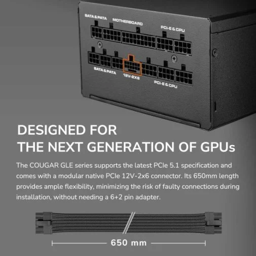 Фото: Блок живлення Cougar 1000W GLE 1000 (GLE1000) № 35 | KTC