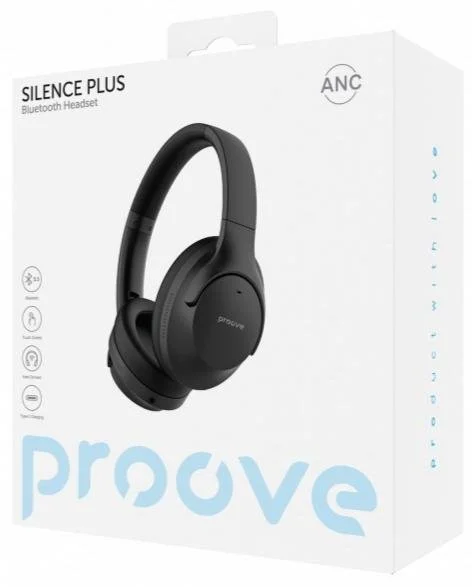 Фото: Навушники Proove Silence Plus Black (HPSLP0010001) № 12 | KTC