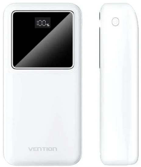 Фото: Батарея універсальна Vention 30000mAh 22.5W White (FHMW0) № 9 | KTC
