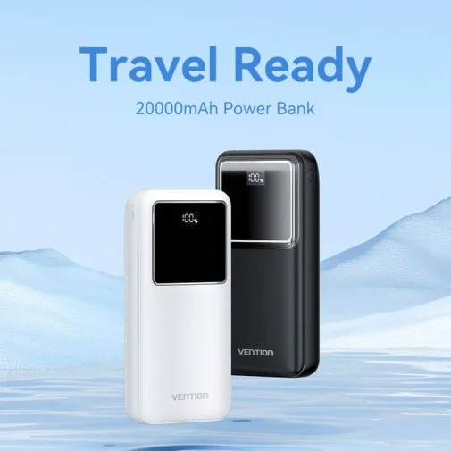 Фото: Батарея універсальна Vention 20000mAh 22.5W Black (FHLB0) № 17 | KTC
