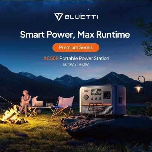 Фото: Зарядна станція Bluetti AC50P 700W 504Wh № 18 | KTC