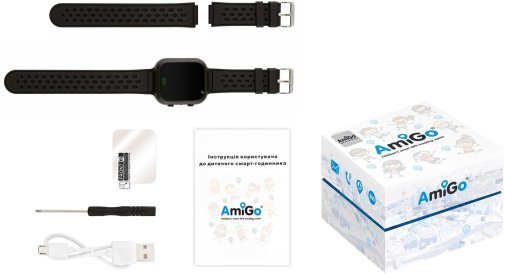 Смарт годинник AmiGo GO009 Black