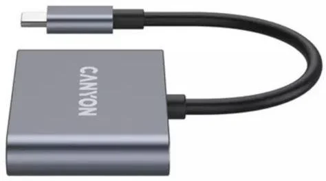 Фото: USB-хаб Canyon DS-3 Dark Grey (CNS-TDS3) № 9 | KTC
