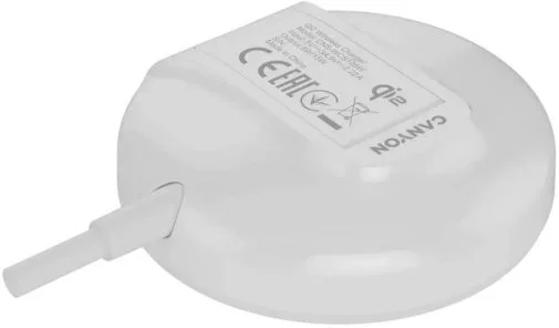Фото: Бездротовий зарядний пристрій Canyon WS-105 15W White (CNS-WCS105W) № 14 | KTC